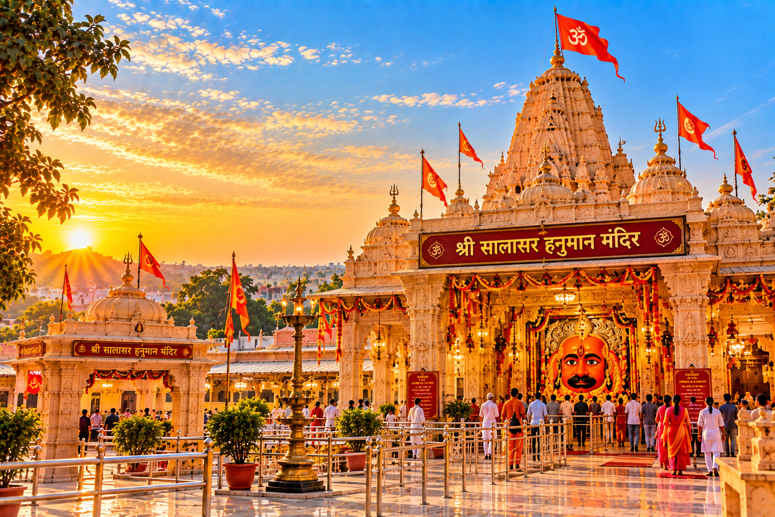 Salasar Hanuman Mandir cab package